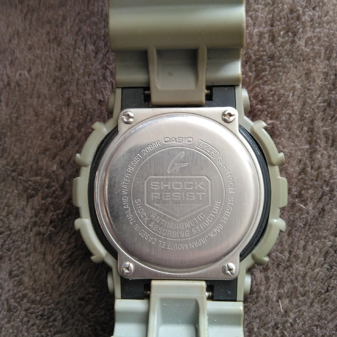 G-SHOCK(ジーショック)の迷彩1１0G-SHOCK（一部機能ジャンク） メンズの時計(腕時計(デジタル))の商品写真