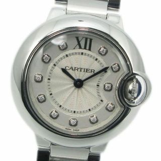 カルティエ(Cartier)の【Cartier】【W4BB0029】カルティエ　レディース腕時計　バロンブルー　クォーツ式　中古ランクSA(腕時計)