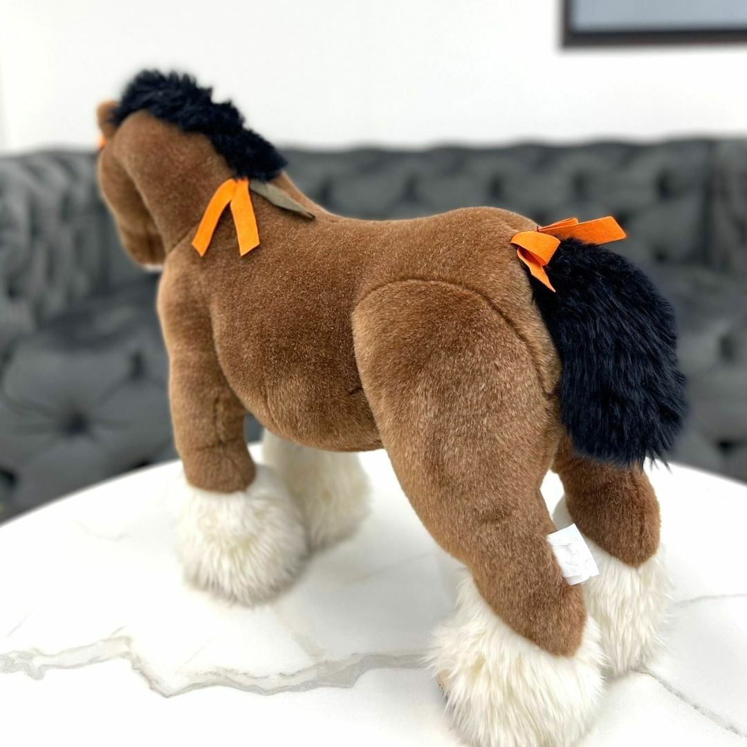 美品☆ エルメス エルミーGM ぬいぐるみ ブラウン 馬 レア 美品☆ エルメス エルミーGM ぬいぐるみ ブラウン 馬 レア