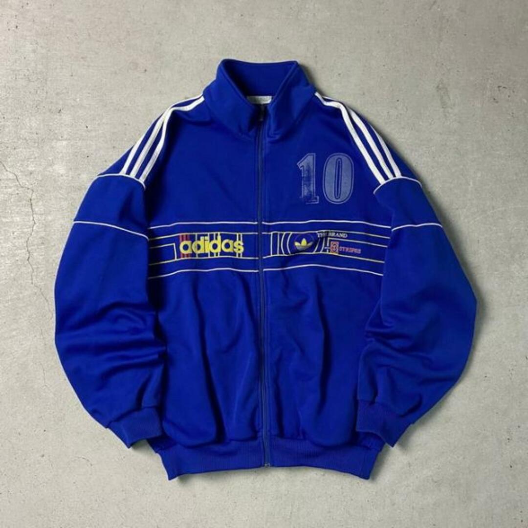 adidas(アディダス)の80年代 adidas アディダス トラックジャケット ジャージ チーム メンズXL相当 メンズのトップス(ジャージ)の商品写真