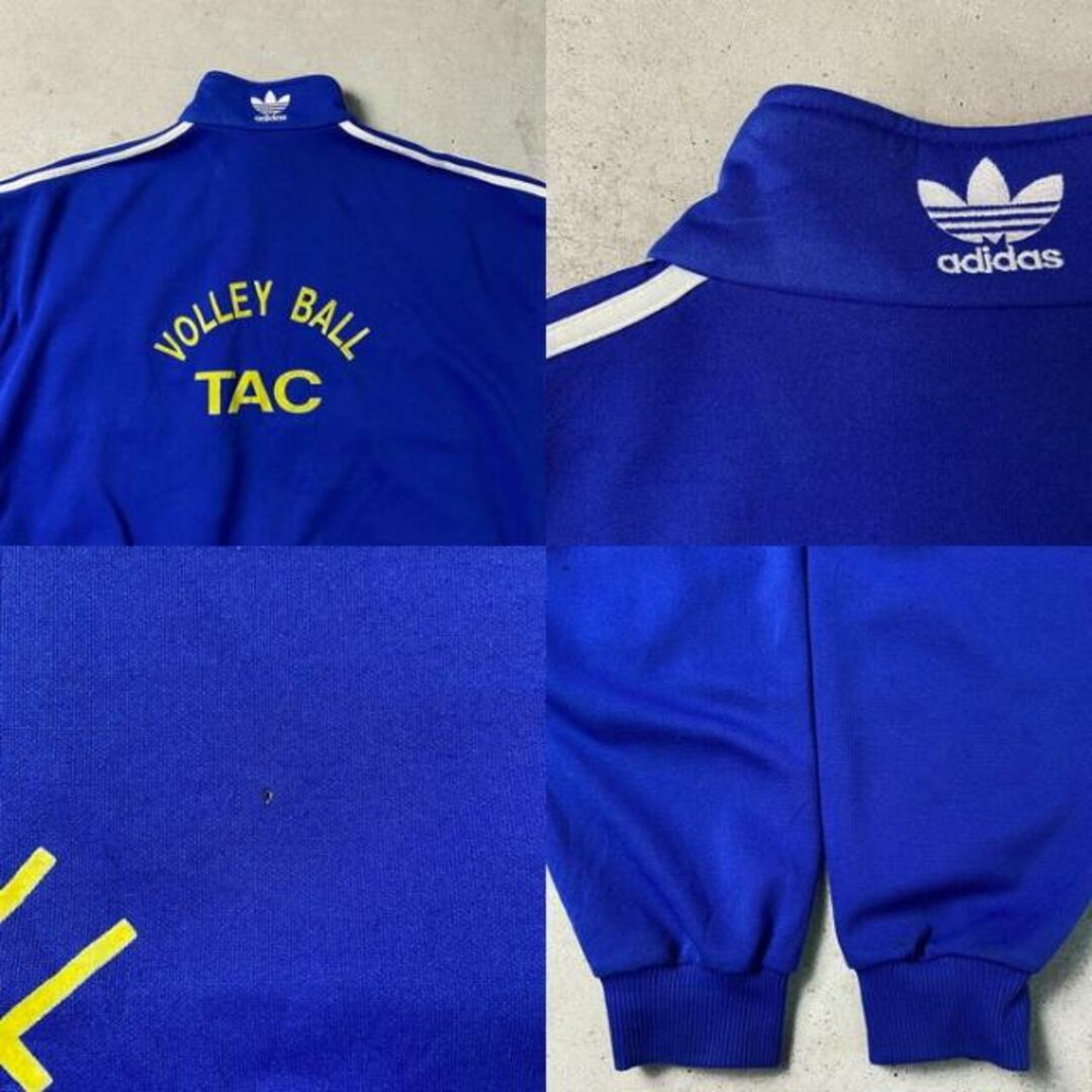 adidas(アディダス)の80年代 adidas アディダス トラックジャケット ジャージ チーム メンズXL相当 メンズのトップス(ジャージ)の商品写真