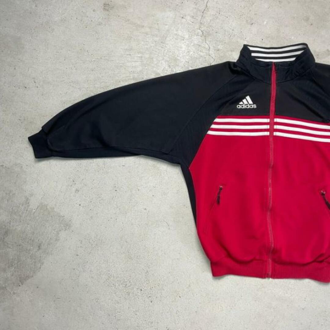 adidas アディダス ジャージ トラックジャケット レッド 赤 90s