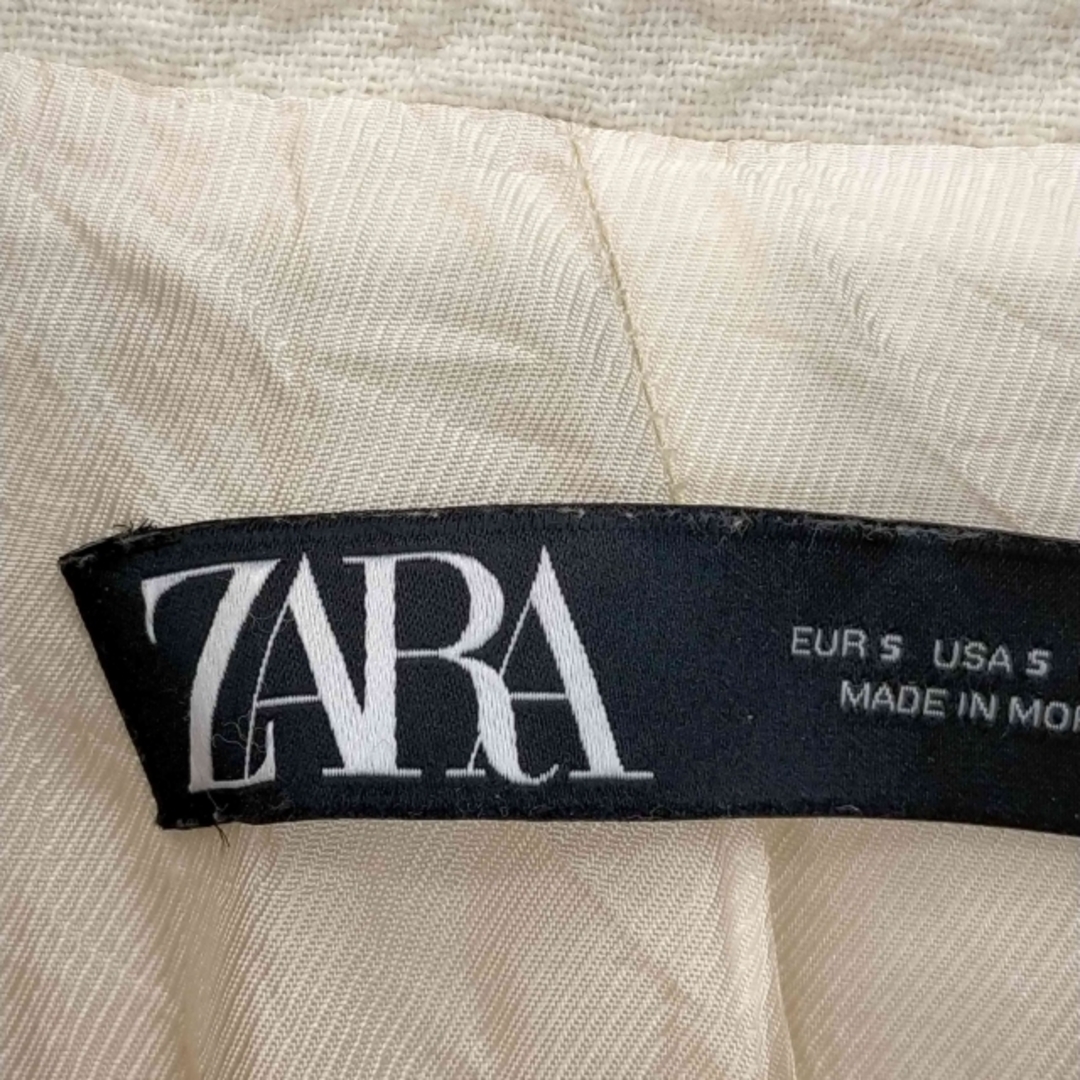 ZARA(ザラ)のZARA(ザラ) Double Breasted Textured Coat  レディースのジャケット/アウター(チェスターコート)の商品写真