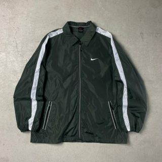 ナイキ(NIKE)の90~00年代 NIKE ナイキ ナイロンジャケット トラックジャケット スウォッシュロゴ メンズXL相当(ジャージ)