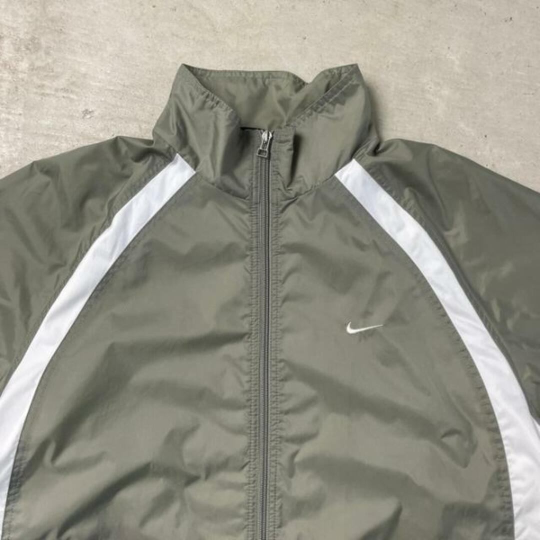 NIKE(ナイキ)の90~00年代 NIKE ナイキ ナイロンジャケット トラックジャケット スウォッシュロゴ メンズXL相当 メンズのトップス(ジャージ)の商品写真