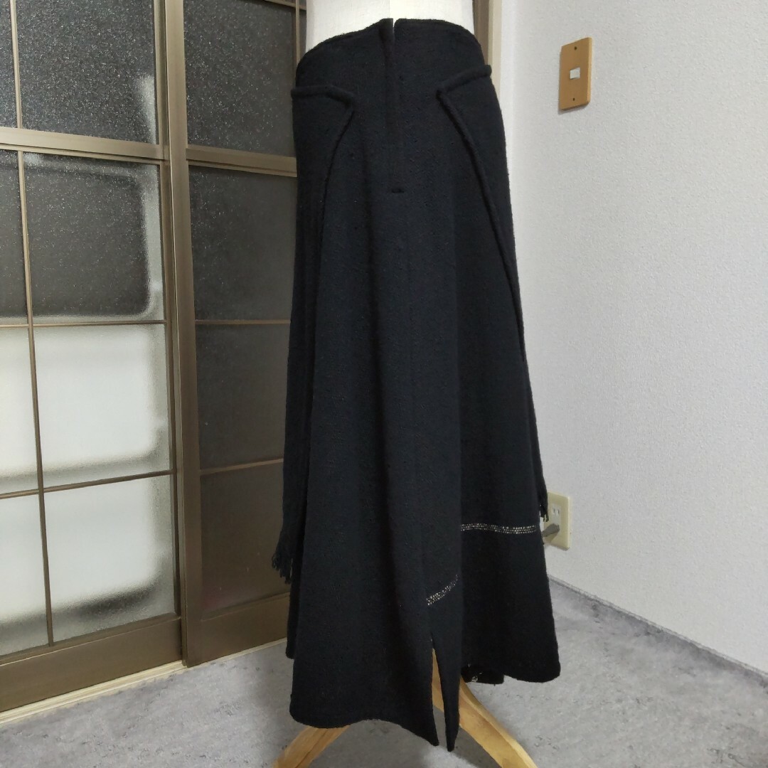 Yohji Yamamoto(ヨウジヤマモト)の2022AW/未使用★ヨウジヤマモト★ツィードスカートパンツ/2way仕様 レディースのスカート(その他)の商品写真