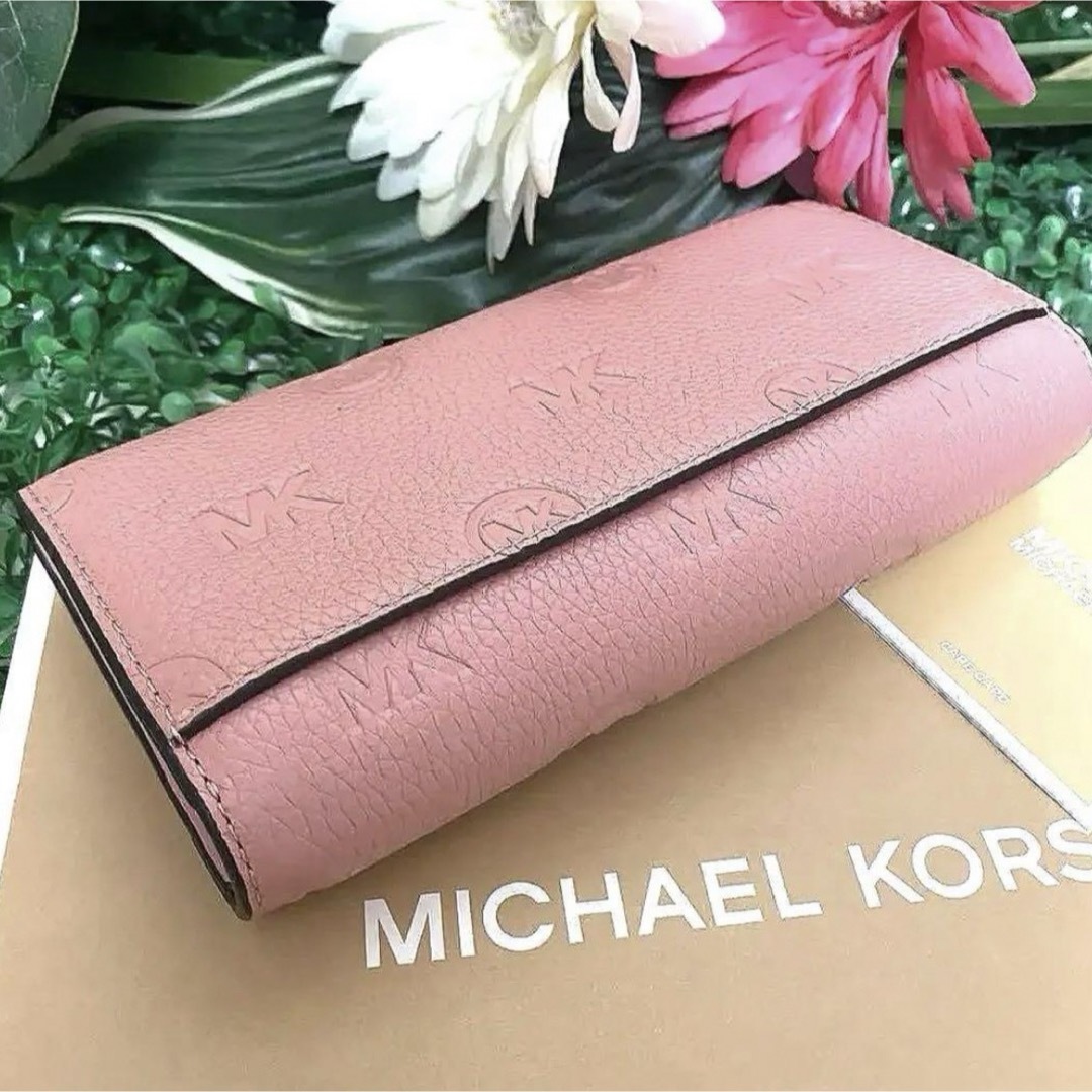 Michael Kors - 最新作 マイケルコース☆新品☆MKエンボスロゴ レザー