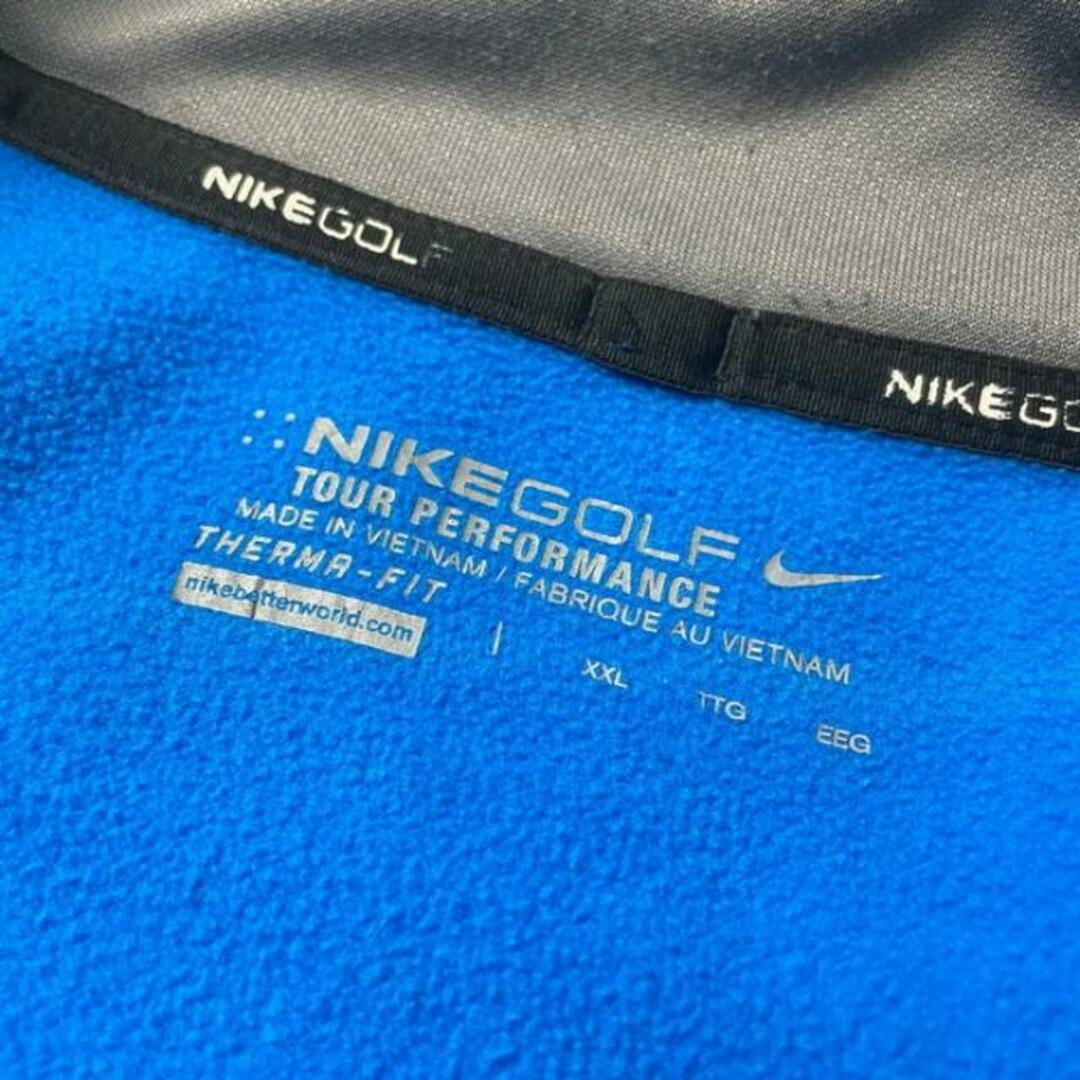 NIKE(ナイキ)のNIKE GOLF TOUR PERFORMANCE ナイキ  ゴルフ THEMA-FIT ジャージ ハーフジップ メンズ2XL メンズのトップス(ジャージ)の商品写真