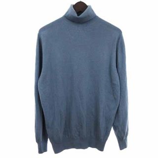 ジョンスメドレー(JOHN SMEDLEY)のジョンスメドレー verlana ヴィンテージ セーター ニット 水色 40(ニット/セーター)