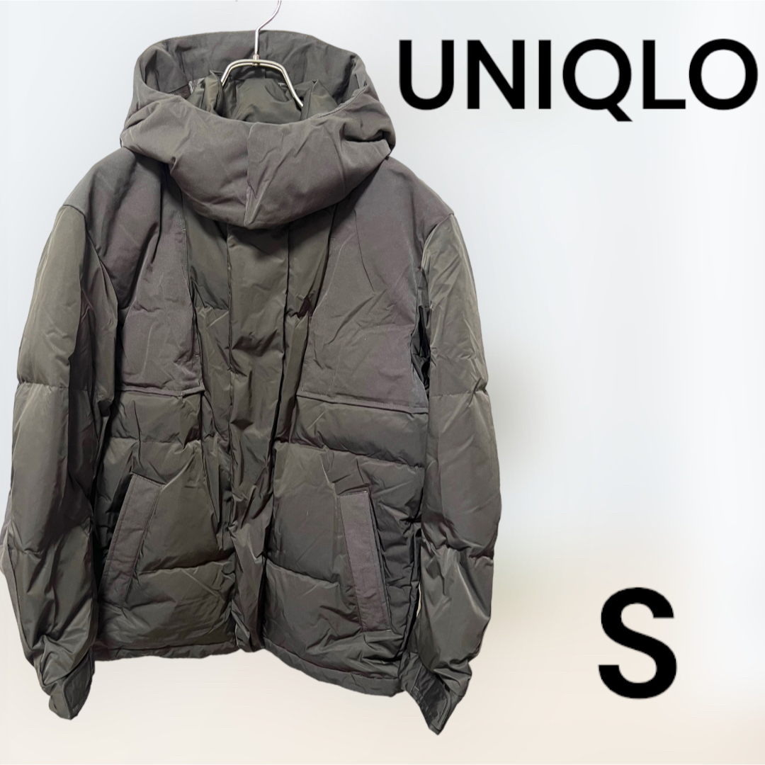 UNIQLO(ユニクロ)のUNIQLO ユニクロ+J ダウンオーバーサイズパーカ　Sサイズ メンズのジャケット/アウター(ダウンジャケット)の商品写真