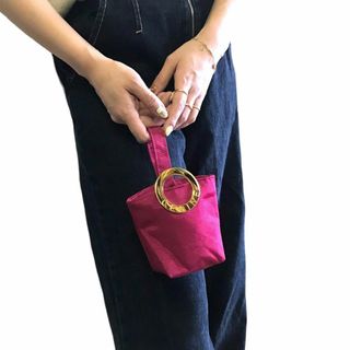 ⭐️良品⭐️ セリーヌ CELINE ポーチ ロゴサークル ポーチ パープル