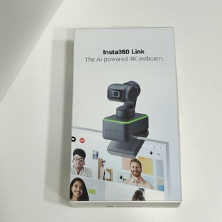 インスタスリーシックスティ(insta360)の【美品】Insta360 Link AI駆動Webカメラ (ビデオカメラ)
