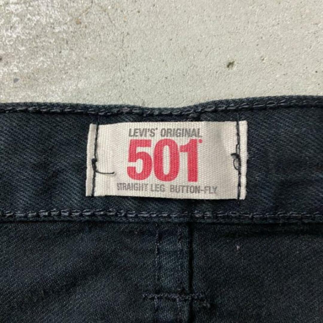 Levi's(リーバイス)の00年代  Levi's リーバイス 501 ブラックデニムパンツ ストレート  メンズW40 メンズのパンツ(デニム/ジーンズ)の商品写真