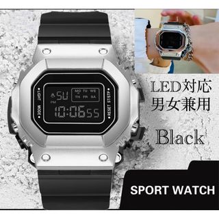 スポーツ腕時計　腕時計　時計　デジタル　LED デジタル腕時計　防水 (腕時計(デジタル))