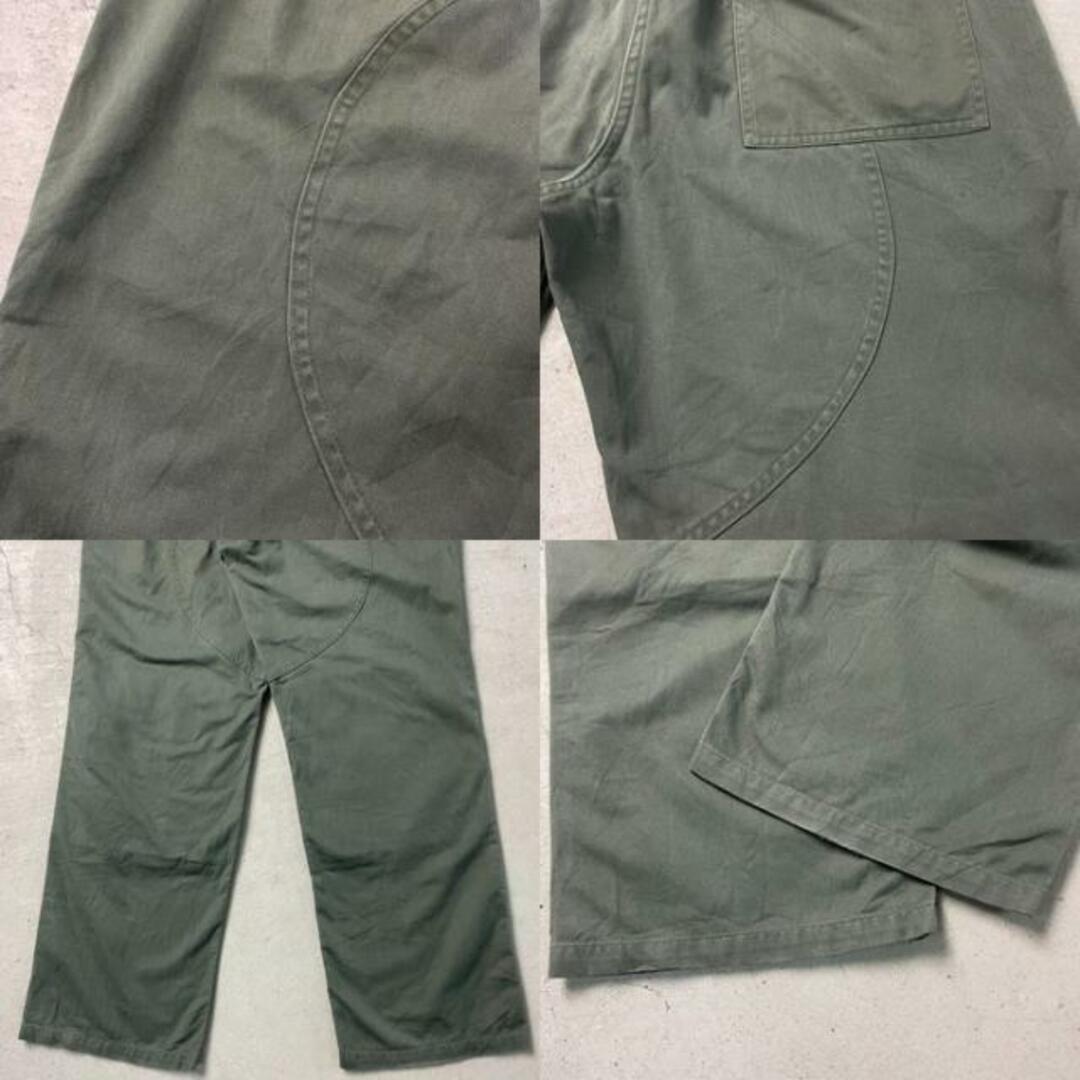 お歳暮 HBT フランス軍 ダブルニー メンズW32相当の通販 カーゴパンツ パンツ