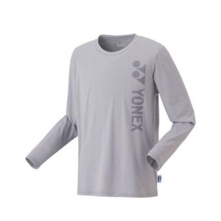 ヨネックス(YONEX)の送料無料 新品 YONEX ユニセックス ロングスリーブTシャツ  M GRY(ウェア)