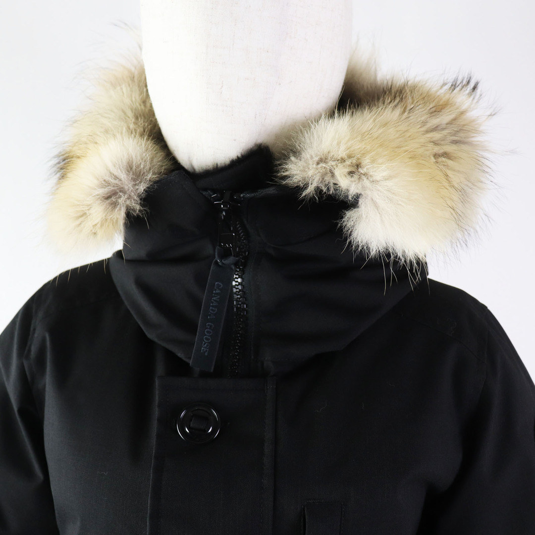 CANADA GOOSE(カナダグース)の極美品 CANADA GOOSE カナダグース 3481JMB CRESTON クレストン ファー・フード付き ダウンコート ブラック 2XS カナダ製 正規品 レディースのジャケット/アウター(ダウンジャケット)の商品写真