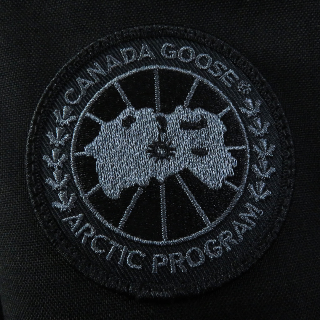 CANADA GOOSE(カナダグース)の極美品 CANADA GOOSE カナダグース 3481JMB CRESTON クレストン ファー・フード付き ダウンコート ブラック 2XS カナダ製 正規品 レディースのジャケット/アウター(ダウンジャケット)の商品写真