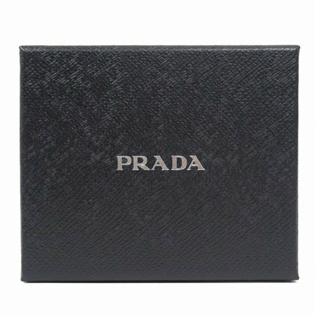 PRADA(プラダ)のプラダ PRADA サフィアーノ レザー 財布 二つ折り ミニ コンパクト メンズのファッション小物(折り財布)の商品写真