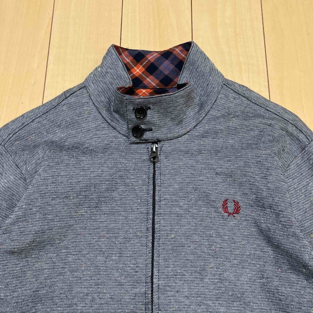 FRED PERRY スイングトップ ブルゾン ローレルロゴ|メンズ FRED PERRY スイングトップ ブルゾン ローレルロゴ|メンズ