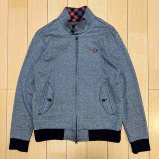 フレッドペリー(FRED PERRY)のFRED PERRY フレッドペリー　ジャケット スウィングトップ　グレー　M(ブルゾン)