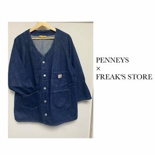 フリークスストア(FREAK'S STORE)のPENNEYS × FREAK'S STORE デニムノーカラーカバーオール(ノーカラージャケット)