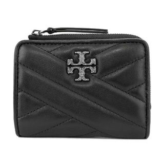 トリーバーチ(Tory Burch)の新品 トリーバーチ TORY BURCH 2つ折り財布 キラ ブラック(財布)