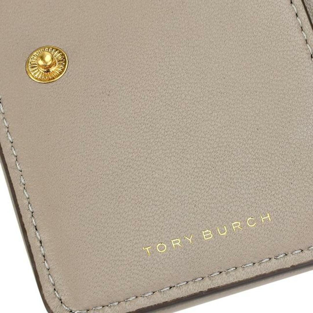 Tory Burch(トリーバーチ)の新品 トリーバーチ TORY BURCH 2つ折り財布 キラ グレーヘロン レディースのファッション小物(財布)の商品写真