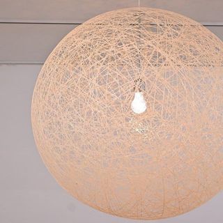 moooi 36万「ランダムライト2」ペンダント 照明 Lサイズ グラスファイバー Random Light【中古家具/中古インテリア/USED家具ユーズド家具/リサイクル】(天井照明)