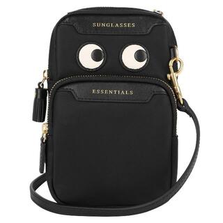 アニヤハインドマーチ(ANYA HINDMARCH)の新品 アニヤ ハインドマーチ ANYA HINDMARCH ショルダーバッグ アイズ ブラック(ショルダーバッグ)