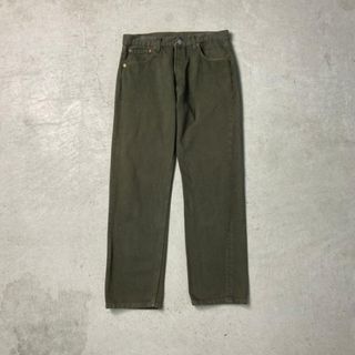 リーバイス(Levi's)の90年代 USA製 Levi's リーバイス 501 1620 カラーデニムパンツ オリーブグリーン メンズW34(デニム/ジーンズ)