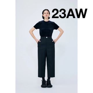 ENFOLD - エンフォルド ENFOLD CROPPED TAPERED-TROUSERS