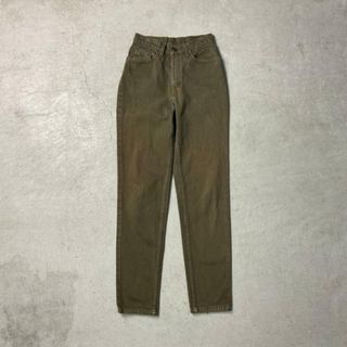 リー(Lee)の90年代 USA製 Levi's リーバイス 512 カラーデニムパンツ オリーブグリーン レディースW27(デニム/ジーンズ)