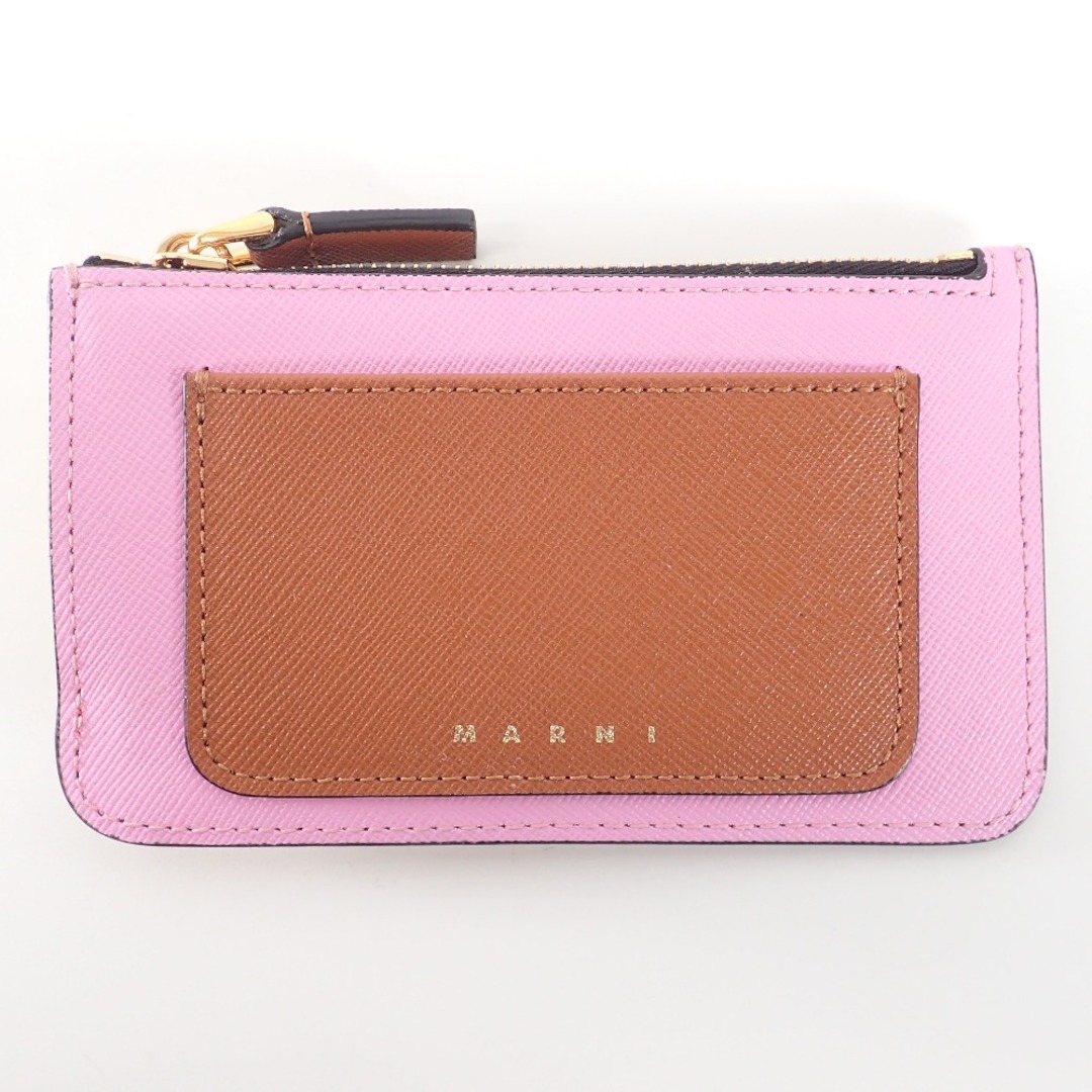 Marni(マルニ)のマルニ PFMO0025U2 LV520 Z565N サフィアーノレザー レディースのファッション小物(名刺入れ/定期入れ)の商品写真