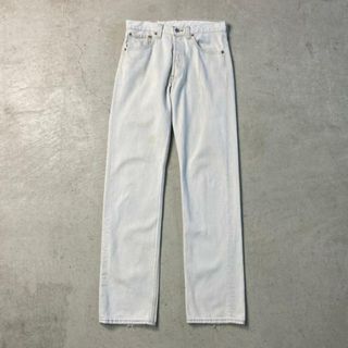 リーバイス(Levi's)の90年代 USA製 Levi's リーバイス 501 0648 ホワイト デニムパンツ カラーデニム メンズW31(デニム/ジーンズ)