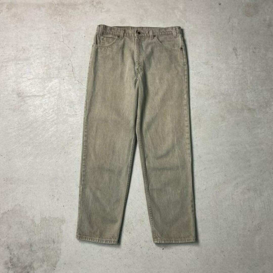 Levi's(リーバイス)の90年代 USA製 Levi's リーバイス 40550 0232 オレンジタブ 先染め カラーデニムパンツ ライトフェードブラウン メンズW38 メンズのパンツ(デニム/ジーンズ)の商品写真