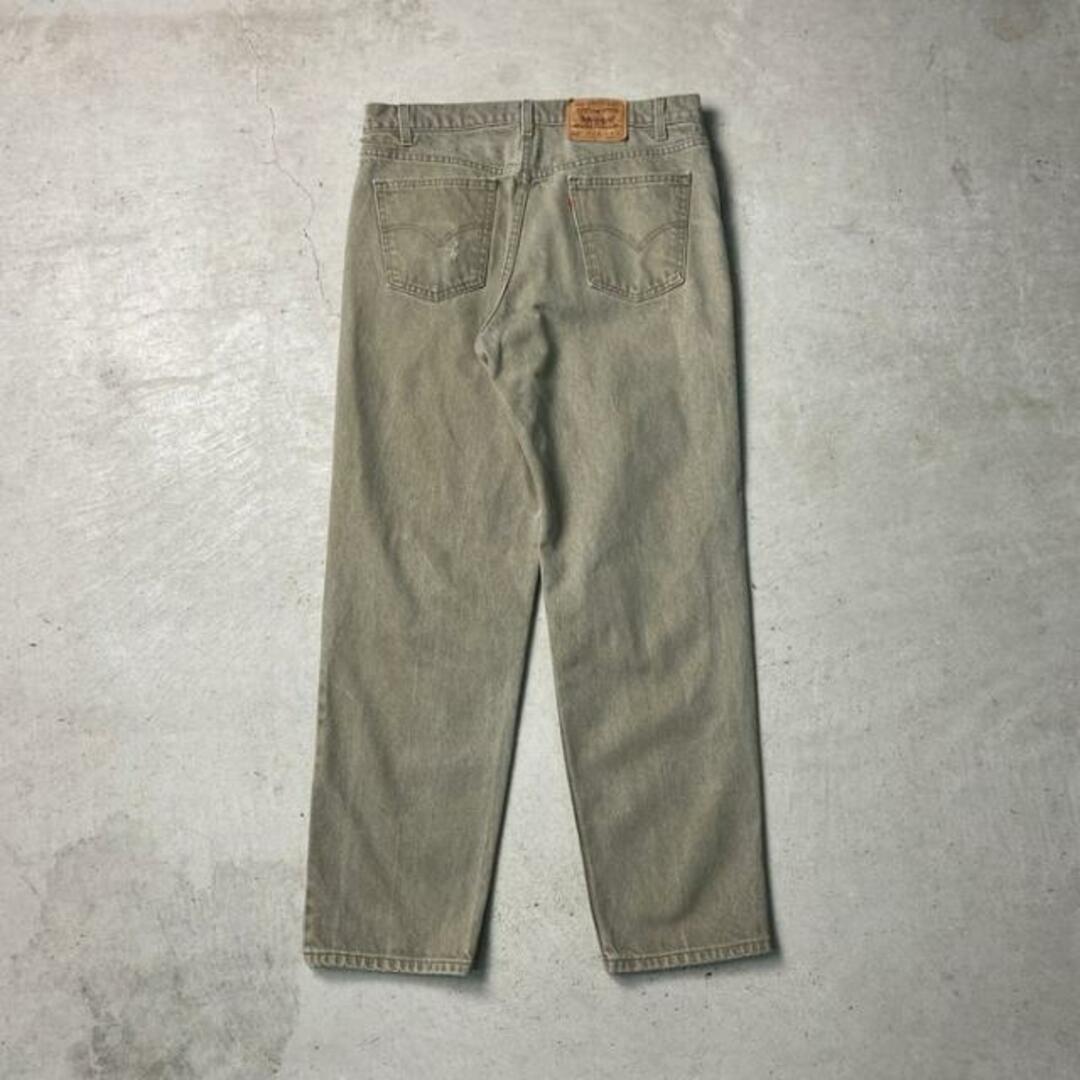 Levi's(リーバイス)の90年代 USA製 Levi's リーバイス 40550 0232 オレンジタブ 先染め カラーデニムパンツ ライトフェードブラウン メンズW38 メンズのパンツ(デニム/ジーンズ)の商品写真