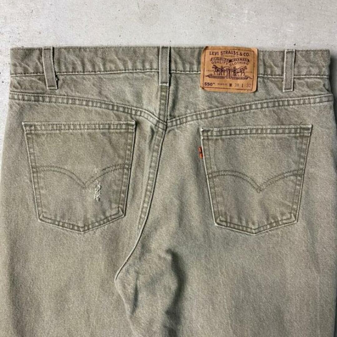 Levi's(リーバイス)の90年代 USA製 Levi's リーバイス 40550 0232 オレンジタブ 先染め カラーデニムパンツ ライトフェードブラウン メンズW38 メンズのパンツ(デニム/ジーンズ)の商品写真