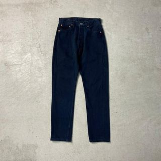 リー(Lee)の90年代 USA製 Levi's リーバイス 6501 1645 カラーデニムパンツ ネイビー レディースW28 メンズ(デニム/ジーンズ)