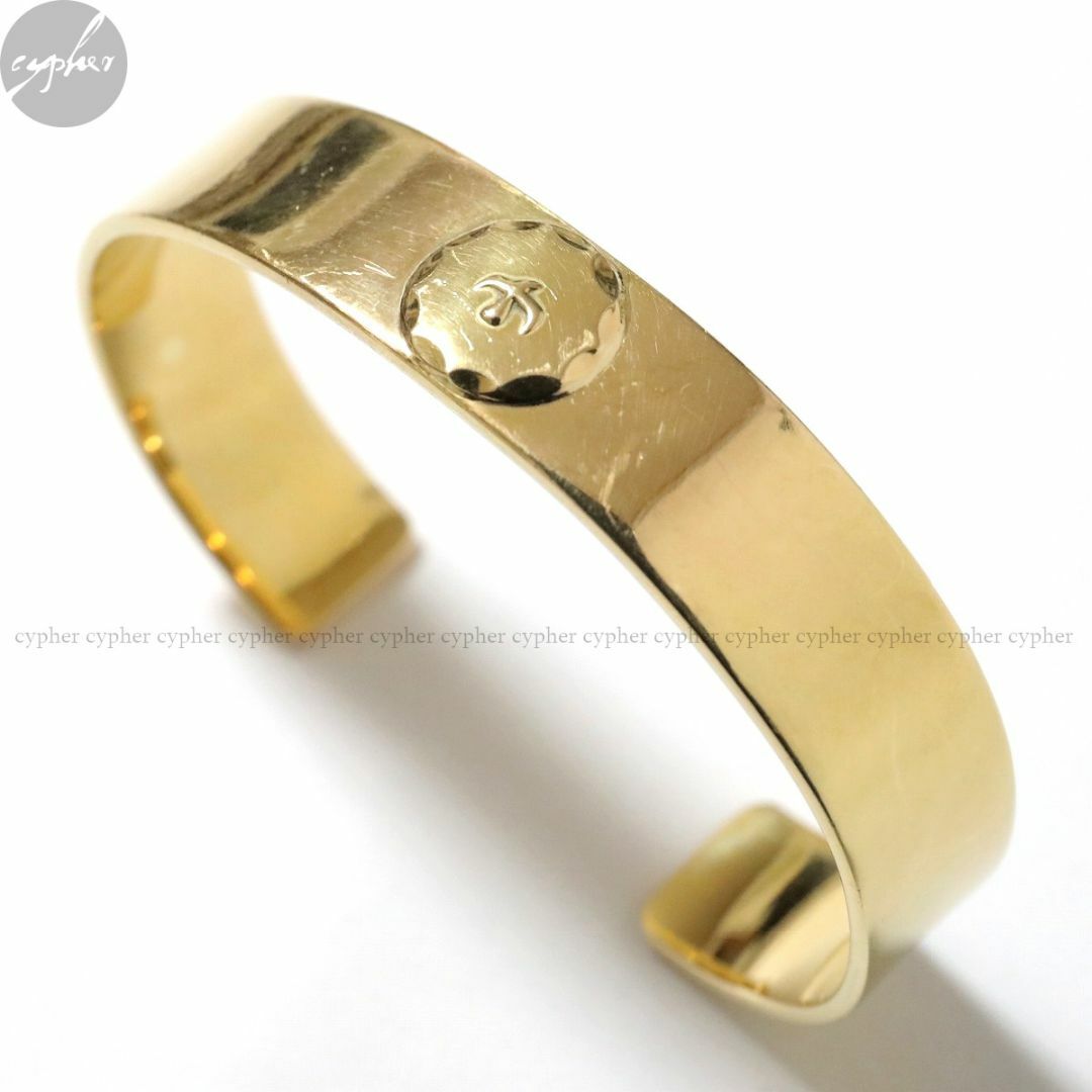 メタル付 全金 平打ち ブレス ブレスレット バングル 18K 18金 メタル付 全金 平打ち ブレス ブレスレット バングル 18K 18金
