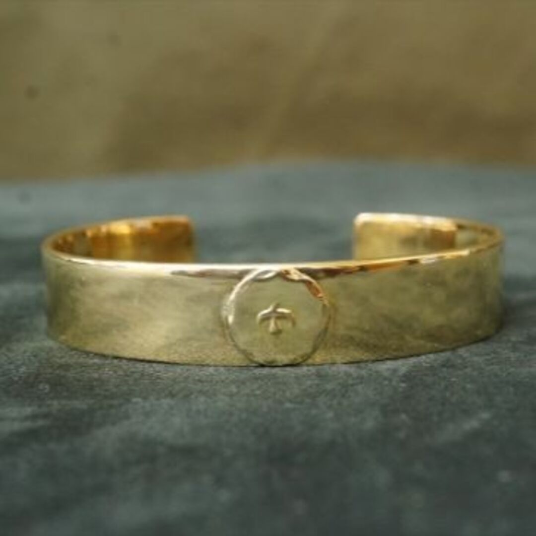 メタル付 全金 平打ち ブレス ブレスレット バングル 18K 18金 メタル付 全金 平打ち ブレス ブレスレット バングル 18K 18金