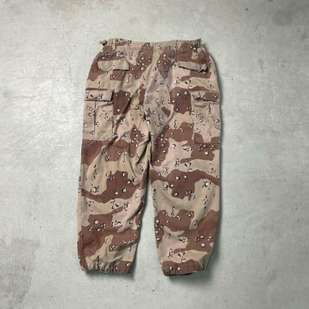 USA製 ROTHCO ロスコ 民間品 ミリタリーカーゴパンツ BDU チョコチップカモ デザートカモ 迷彩 メンズXL エンタメ/ホビーのミリタリー(戦闘服)の商品写真