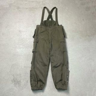 70年代 オーストリア軍 ミリタリーカーゴパンツ サスペンダー付き  メンズW38(戦闘服)