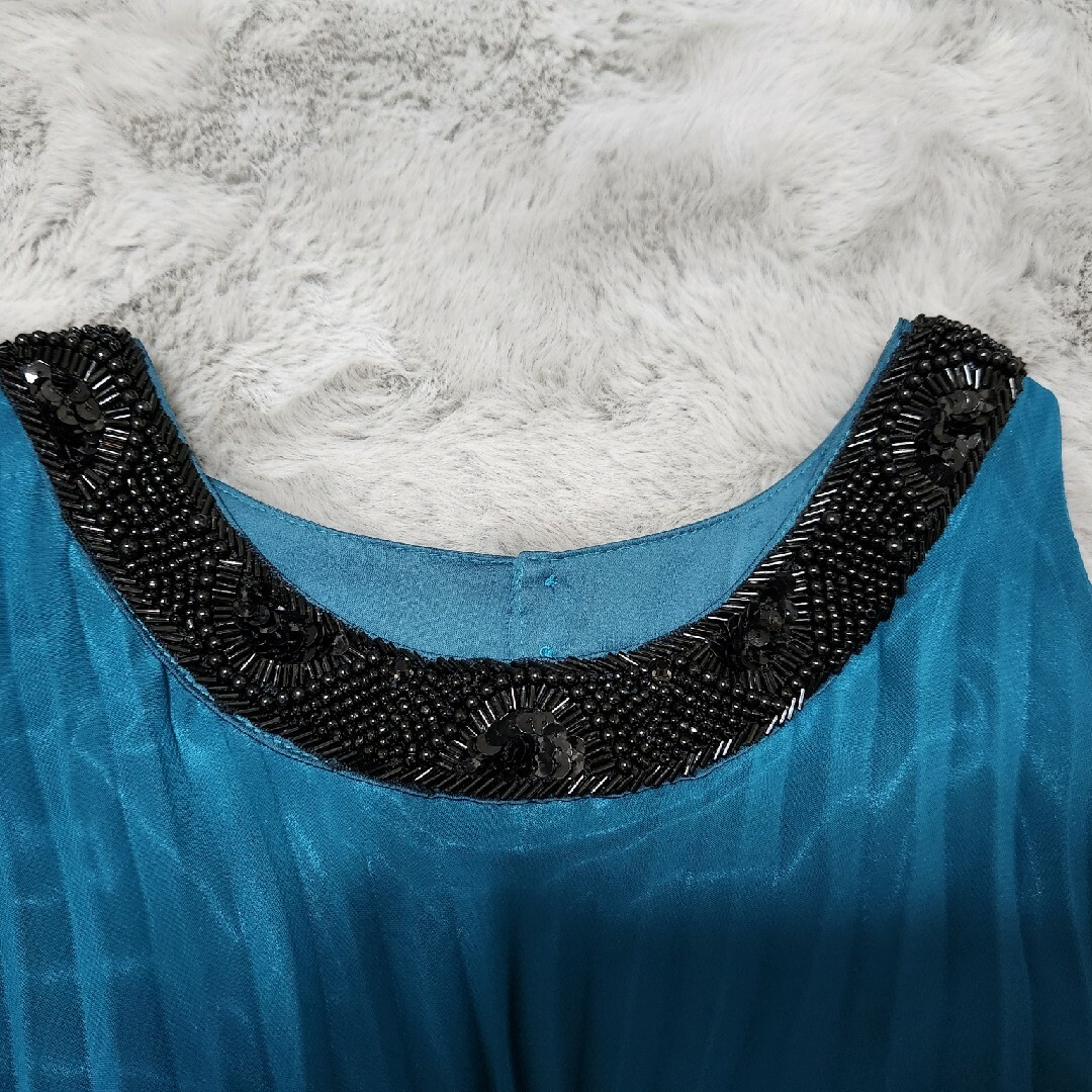 フォーマルワンピース ボレロ·リボン付き レディースのフォーマル/ドレス(ミディアムドレス)の商品写真