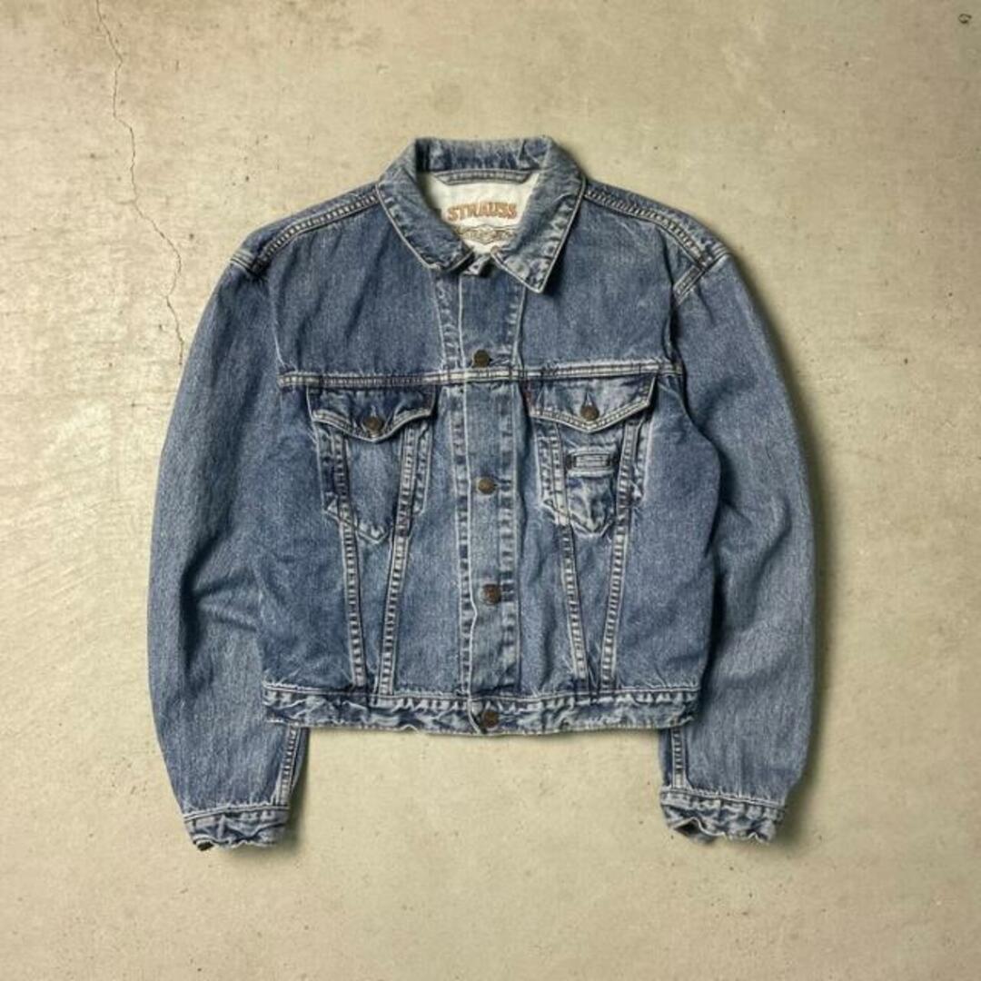 Levi's(リーバイス)の80年代 チュニジア製 Levi's ユーロリーバイス  71165 0815 デニムジャケット ショート丈 メンズM メンズのジャケット/アウター(Gジャン/デニムジャケット)の商品写真