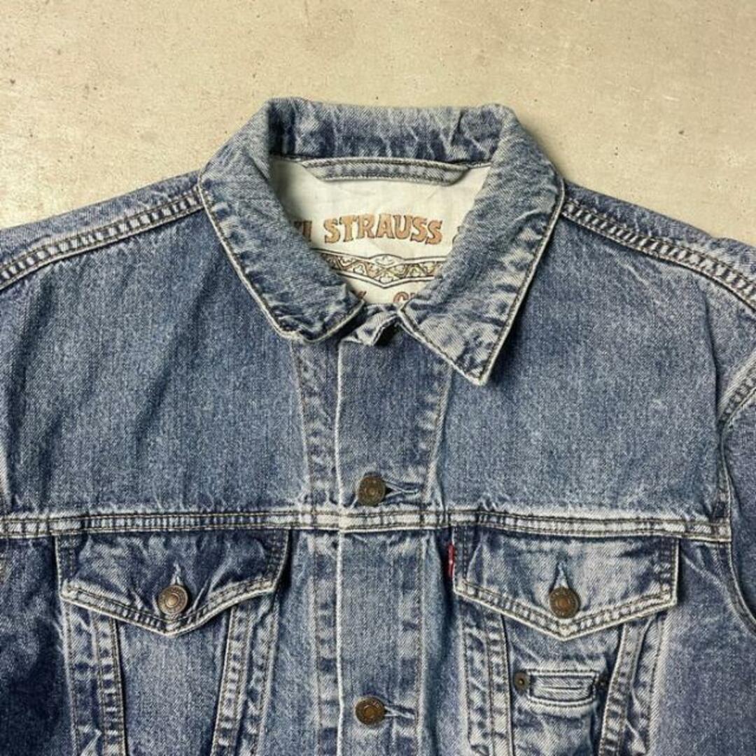 Levi's(リーバイス)の80年代 チュニジア製 Levi's ユーロリーバイス  71165 0815 デニムジャケット ショート丈 メンズM メンズのジャケット/アウター(Gジャン/デニムジャケット)の商品写真