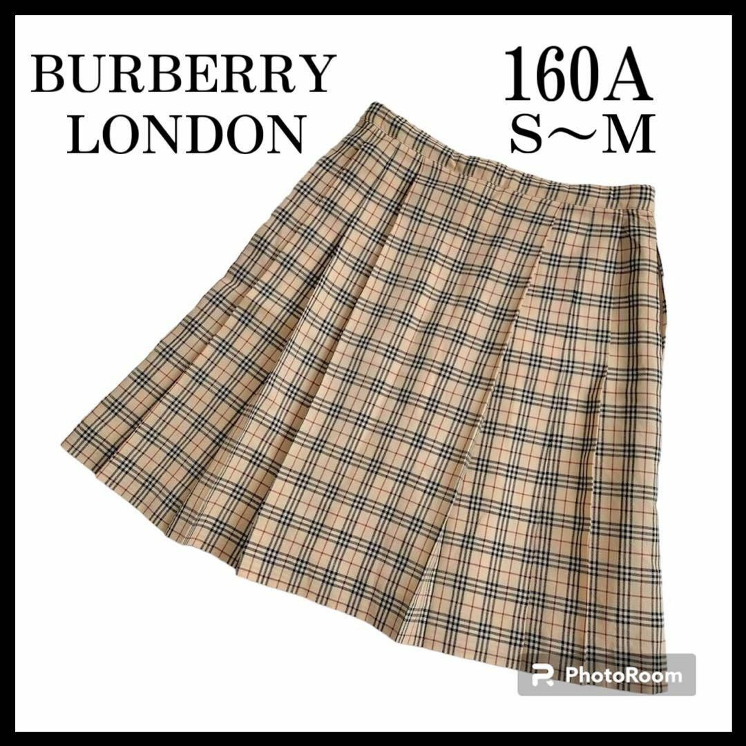 BURBERRY(バーバリー)の【美品】定番 バーバリーロンドン ノバチェック プリーツスカート レディースのスカート(ひざ丈スカート)の商品写真