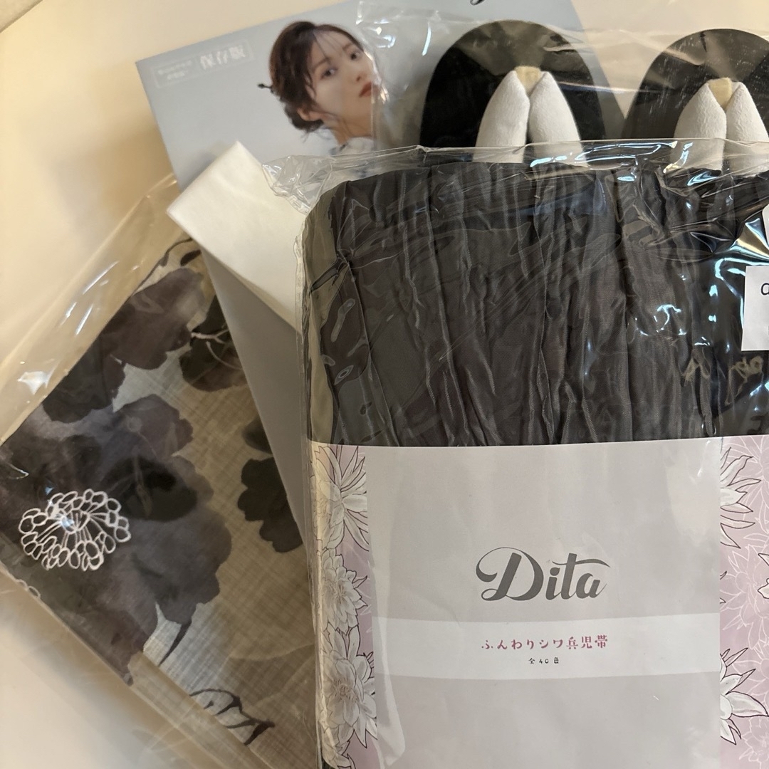 DITA(ディータ)の新品未使用　Dita 【京の水墨画】浴衣5点セット レディースの水着/浴衣(浴衣)の商品写真