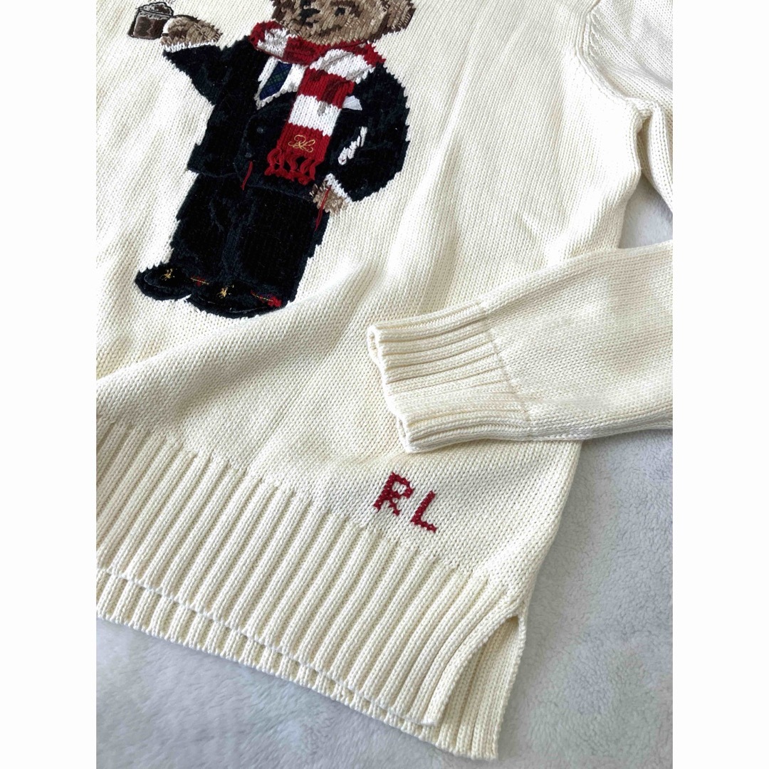 POLO RALPH LAUREN(ポロラルフローレン)のタグ付新品♡RALPH LAUREN ラルフローレン ポロベアニット レディースのトップス(ニット/セーター)の商品写真