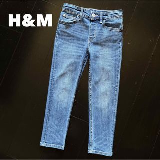 エイチアンドエム(H&M)のH&M 110cm リラックスドテーパードデニムパンツ(パンツ/スパッツ)